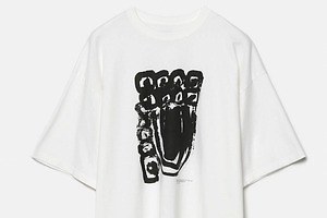 アンデコレイテッド”ドローイング作品”を落とし込んだTシャツ、陶芸家・野口寛斎とコラボ