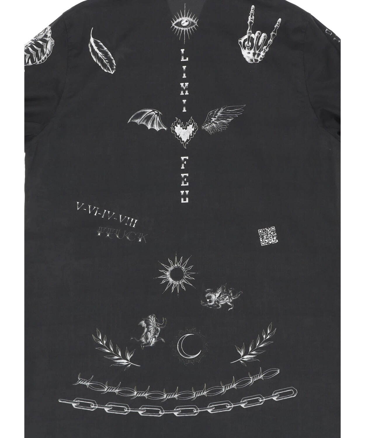 リミ フゥの“オールドスクールタトゥー”シャツ、燃えるハートや薔薇モチーフをプリント｜写真16