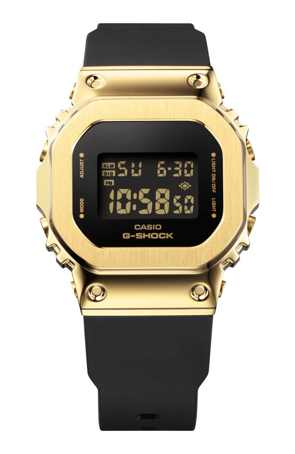 G-SHOCK“ゴールドメタル”の新作腕時計 - スクエア＆八角形ベゼル 