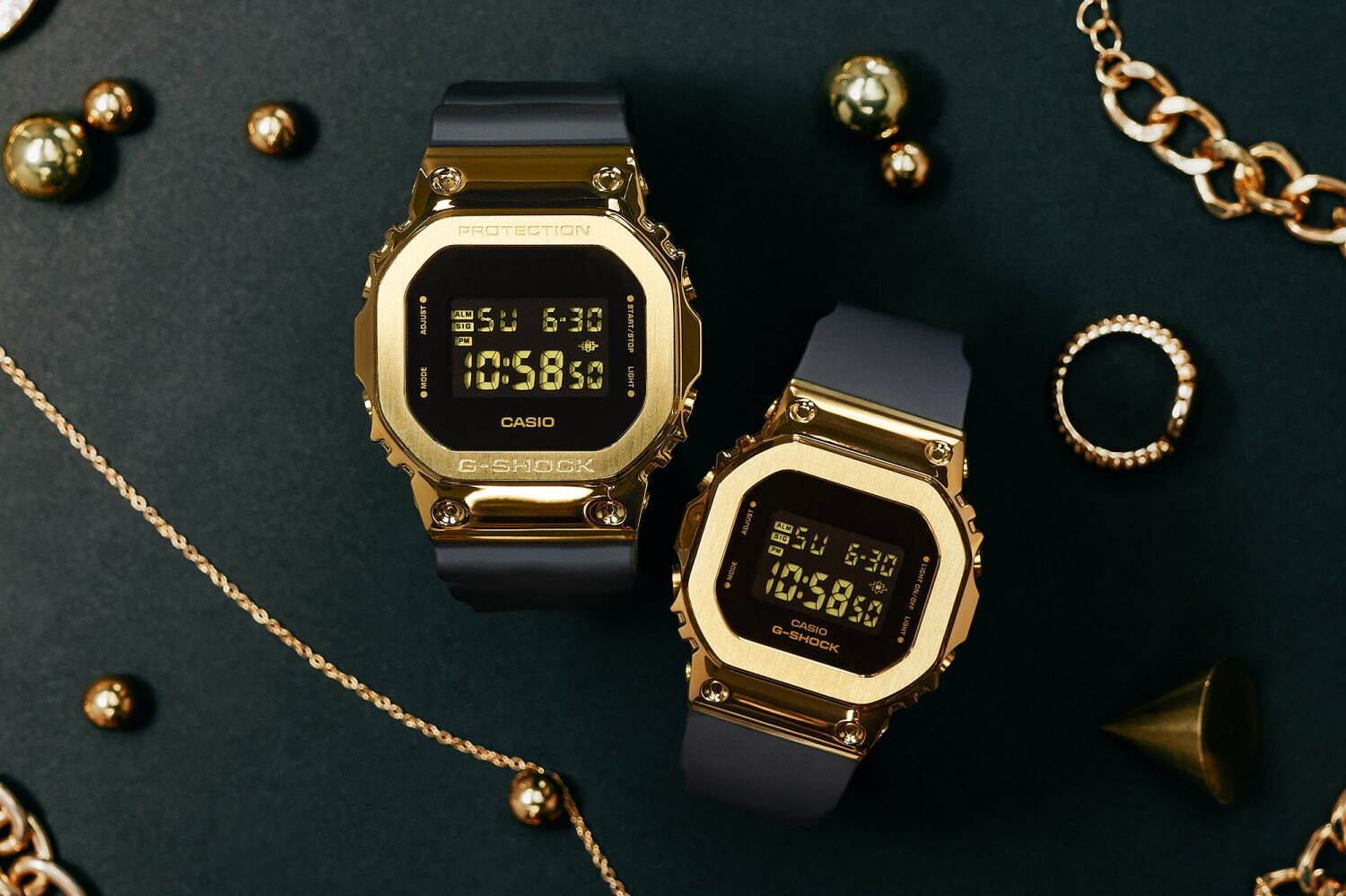 G-SHOCK“ゴールドメタル”の新作腕時計 - スクエア＆八角形ベゼル、コンパクトなモデルも｜写真19