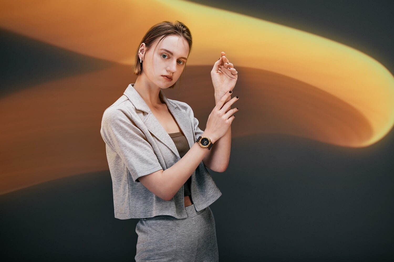 G-SHOCK“ゴールドメタル”の新作腕時計 - スクエア＆八角形ベゼル、コンパクトなモデルも｜写真9