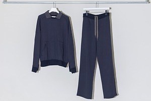 ナンバー×ウィズムのコラボスウェット＆パンツ、耐久性・機能性に特化したセットアップ