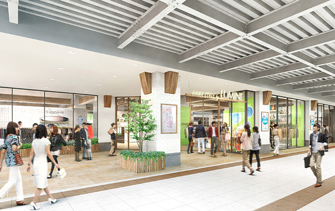 横浜駅に期間限定 西口ルミネ 出店はメゾン キツネ ディーゼルなど ファッションプレス