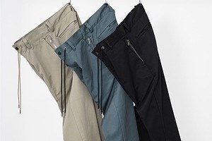 ディッキーズ × ジュンハシモトのイージーパンツ、テーパードシルエットをワークウェア素材で