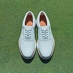 コール ハーン×ユナイテッドアローズ“キルト付き”ゴルフシューズ、上品ホワイト×タンカラー｜写真4