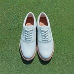 コール ハーン×ユナイテッドアローズ“キルト付き”ゴルフシューズ、上品ホワイト×タンカラー｜写真6