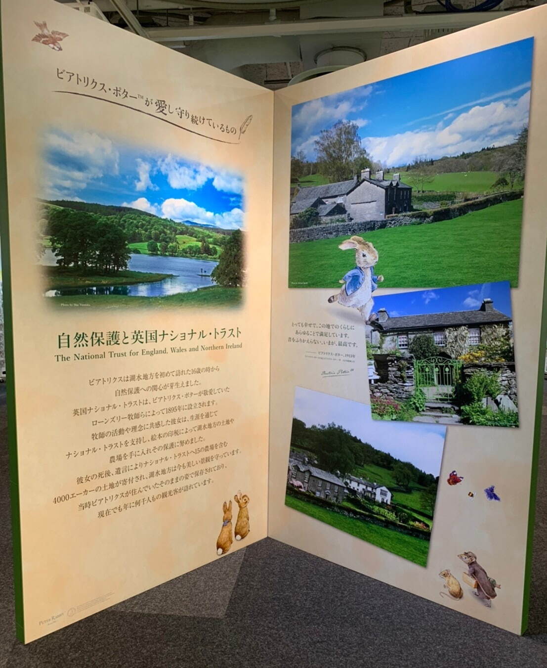 西武池袋本店での開催の様子
BEATRIX POTTER TM © Frederick Warne & Co., 2022