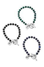 ガルニ新作ユニセックスジュエリー、天然石×シルバーのネックレスや幾何学モチーフのブレスレット｜写真1