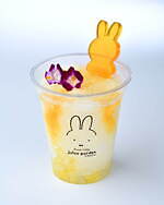 “ミッフィーゼリー”＆食べられる花付きレモンフローズン、フラワーミッフィー ジュースガーデン浅草店で｜写真2