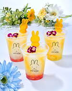 “ミッフィーゼリー”＆食べられる花付きレモンフローズン、フラワーミッフィー ジュースガーデン浅草店で｜写真1