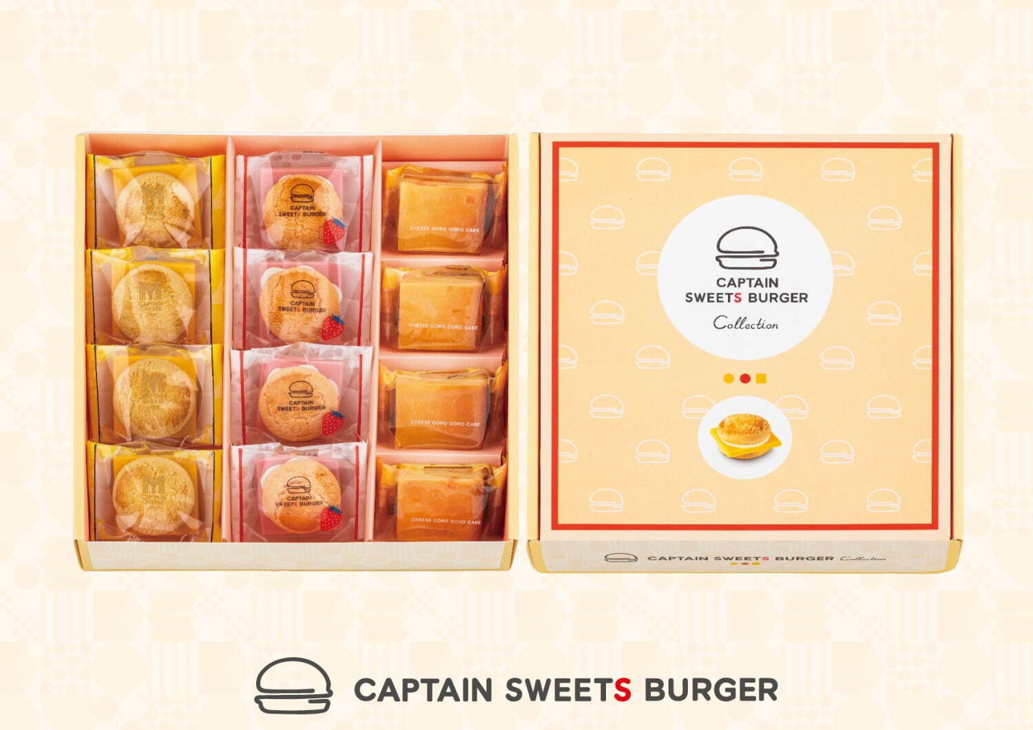 「キャプテンスイーツバーガー」苺＆チーズのバーガー風スイーツから“まるでドリンク”な新作ボックス｜写真4