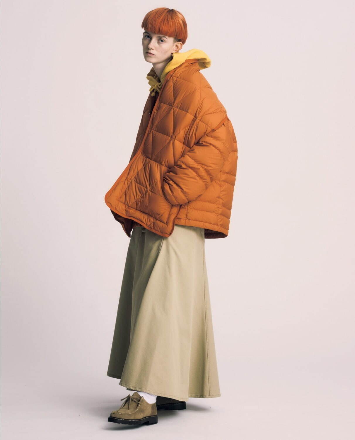 Down Cardigan 37,400円 ※9月中旬発売
Lightweight Twill Mountain Down Cape 22,000円 ※10月中旬発売