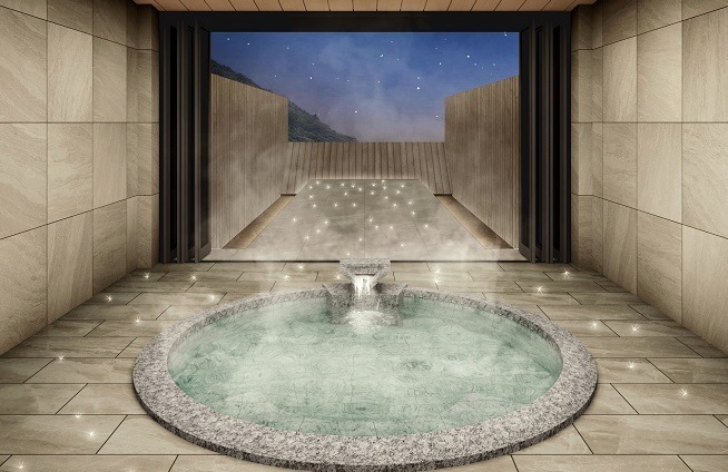 箱根湯本の高級ホテル「はつはな」がリニューアル - 全客室に露天風呂を完備、4つの貸切風呂も｜写真6