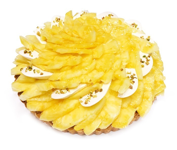【千葉そごう店】パイナップルとレモンティークリームのケーキ 1ピース 950円