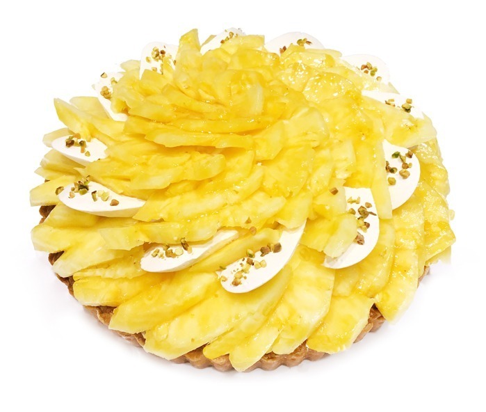 【千葉そごう店】パイナップルとレモンティークリームのケーキ 1ピース 950円