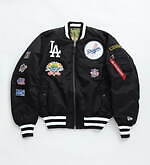 アルファ インダストリーズ×MLB×ニューエラ、“エンジェルス”のエンブレム入りMA-1｜写真14