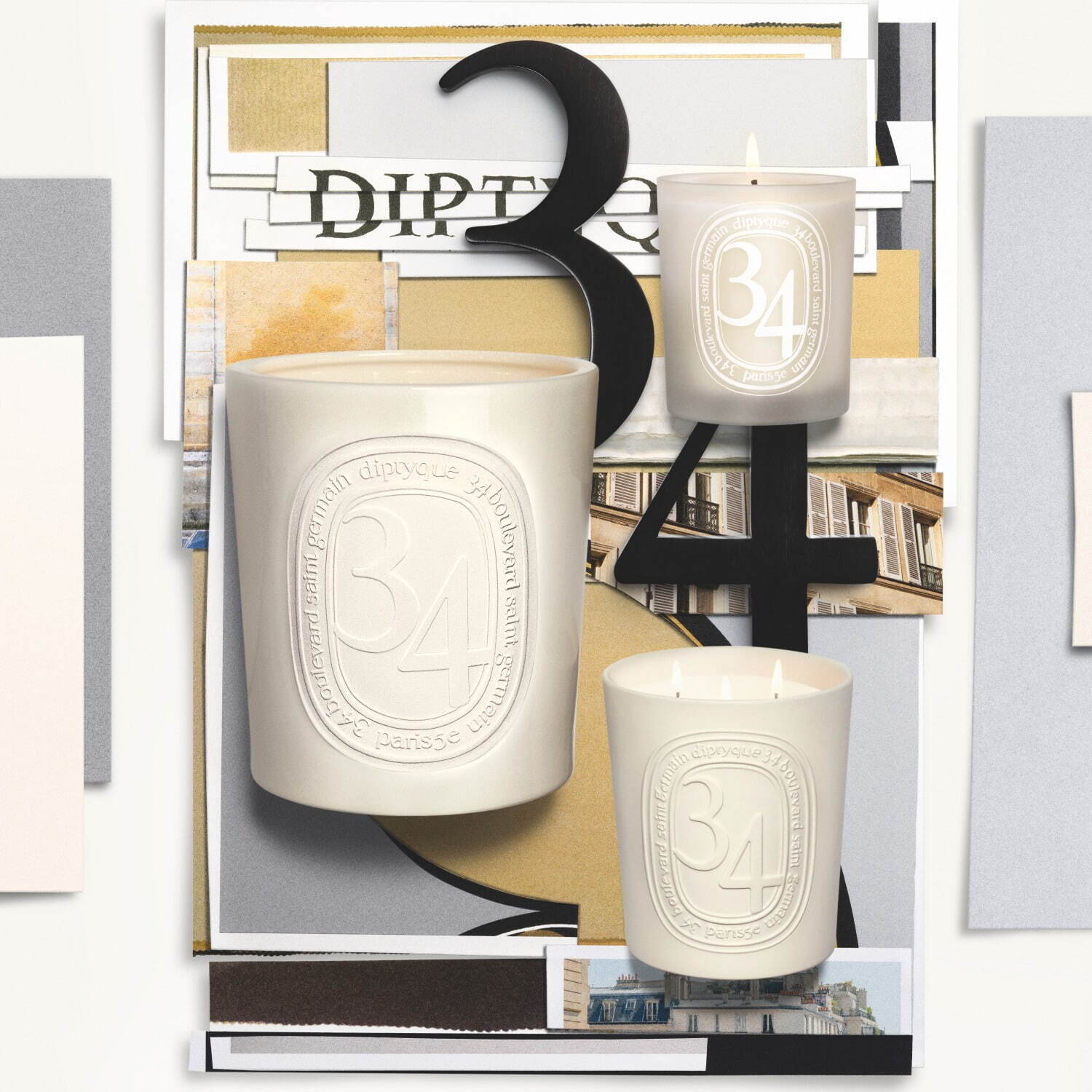 diptyque ディプティック 34 サン・ジェルマン キャンドル 220g-