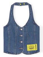 リーバイス×ガニー、“フリル襟”デニムジャケットやイエローパッチ付きコルセット｜写真5