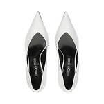 セルジオ ロッシ“まるで彫刻”ヒールの新シューズ、ホワイトのパンプス＆サイハイブーツ｜写真14