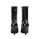 セルジオ ロッシ“まるで彫刻”ヒールの新シューズ、ホワイトのパンプス＆サイハイブーツ｜写真3