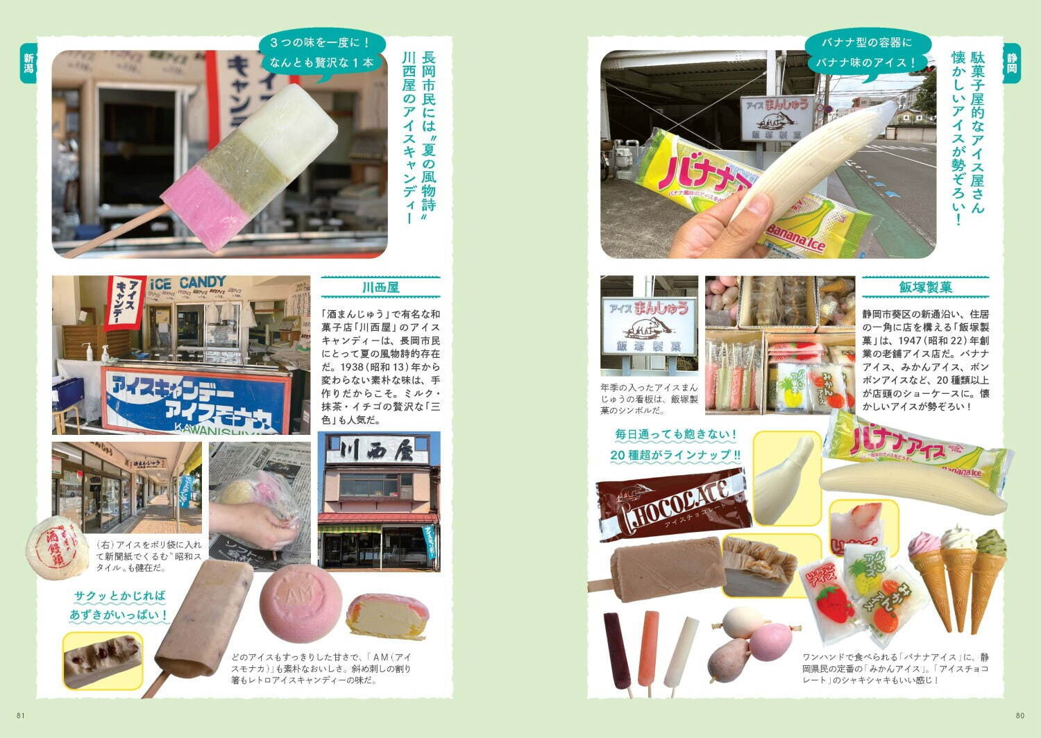 『日本ご当地アイス大全』全国のおいしいアイス250種以上、地元銘菓とのコラボやロングセラーも｜写真3