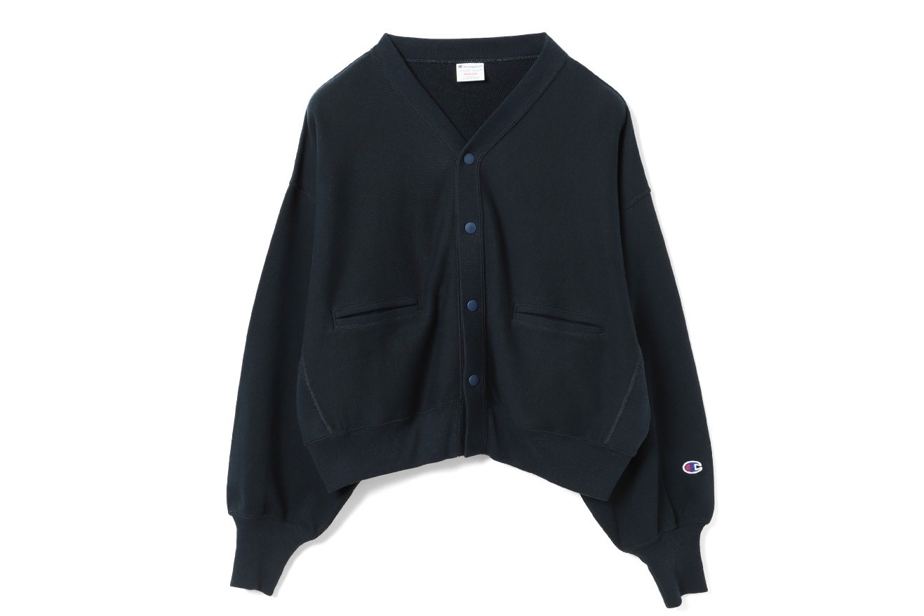 チャンピオン×レイ ビームス”リバーシブル仕様”のワンピース＆ボリューム袖カーディガン