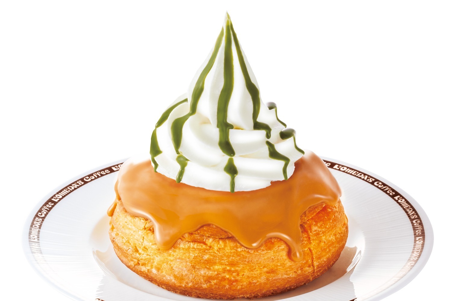 コメダ珈琲店“抹茶×キャラメルソース”の季節限定シロノワール＆クロネージュ