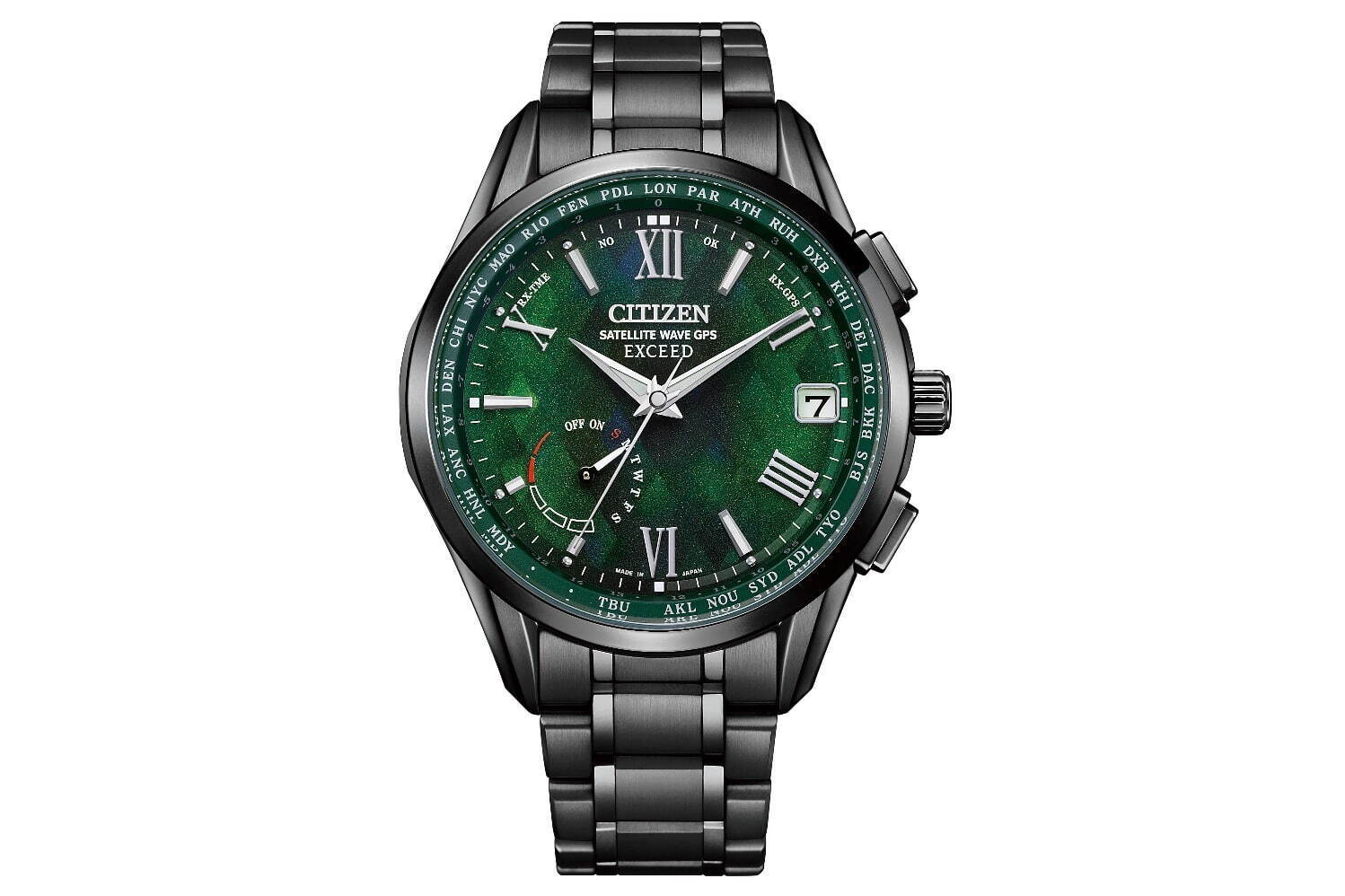 シチズン“グリーン×ブラック”の限定腕時計 - 植物の生命力から着想、エコ・ドライブ搭載の全6型｜写真6
