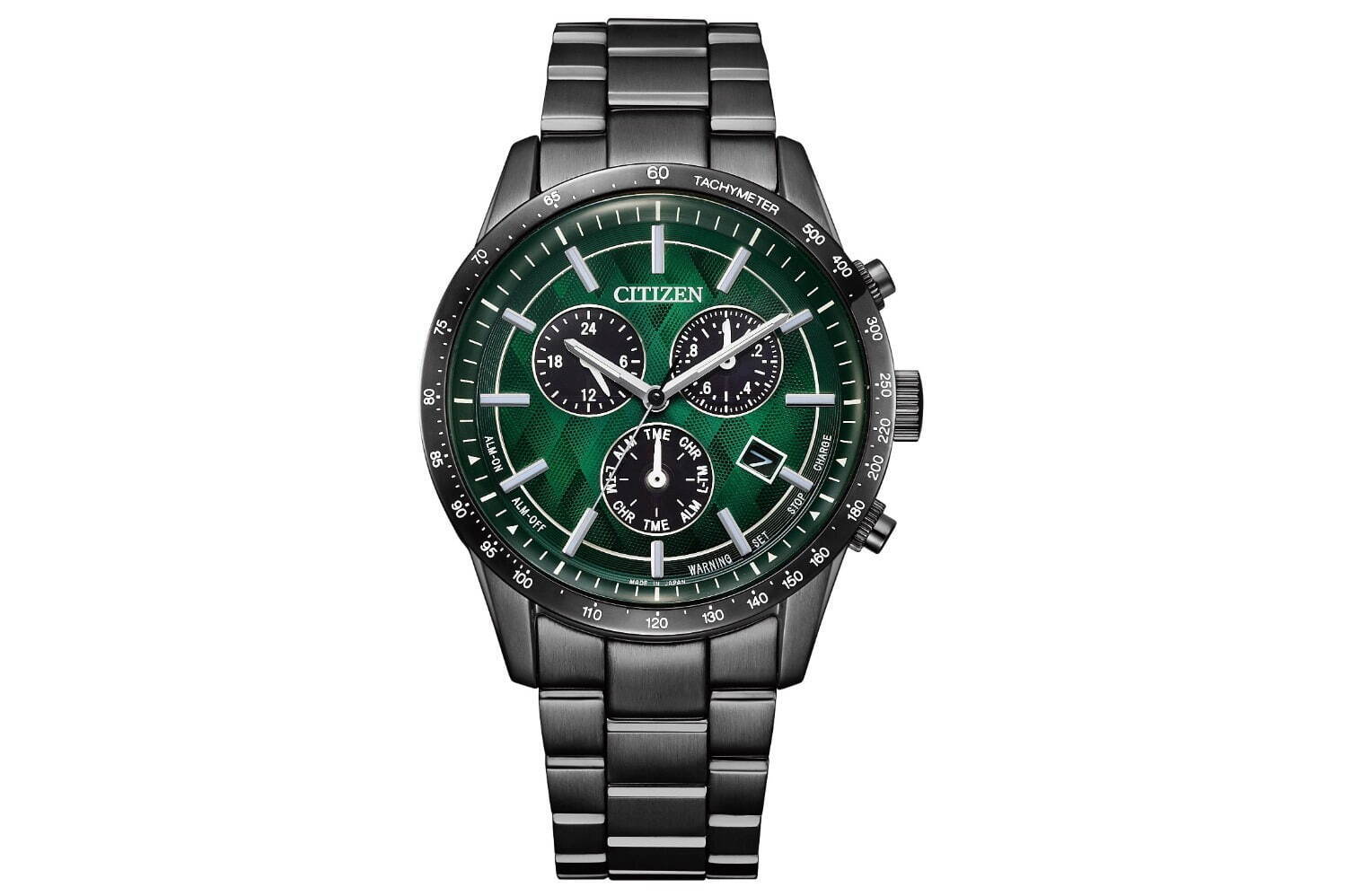 シチズン“グリーン×ブラック”の限定腕時計 - 植物の生命力から着想、エコ・ドライブ搭載の全6型｜写真2