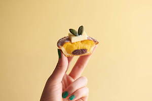ベイク チーズタルト(BAKE CHEESE TART) かぼちゃあんバターチーズタルト｜写真4