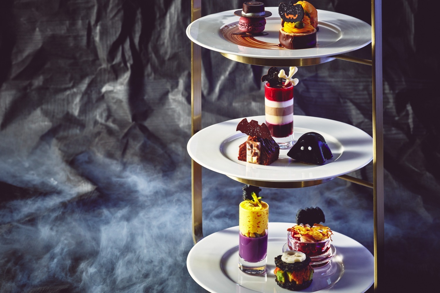 「ホーンテッド・ハロウィンアフタヌーンティー」ストリングスホテル東京インターコンチネンタルで