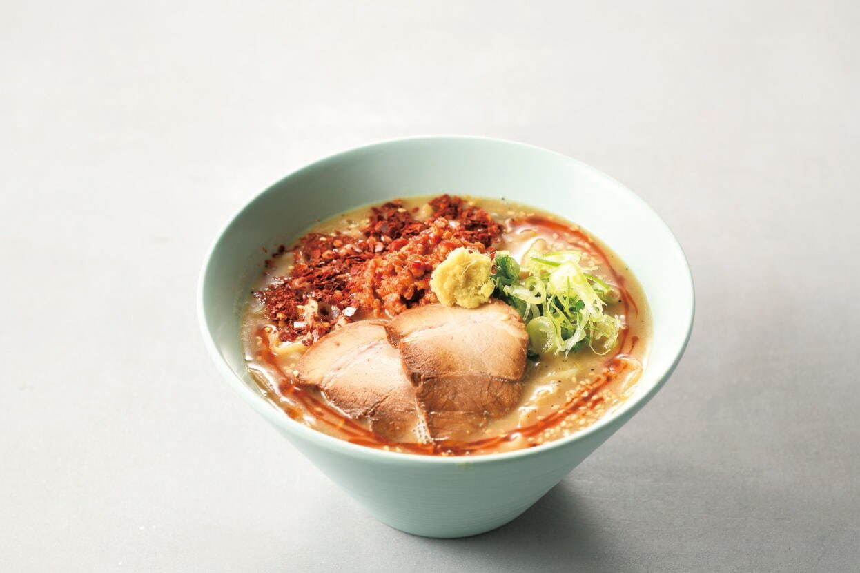 我流麺舞 飛燕「我流札幌シビカラ味噌らーめん」 1人前 1,100円 <各日100食販売予定、イートイン、2週目>