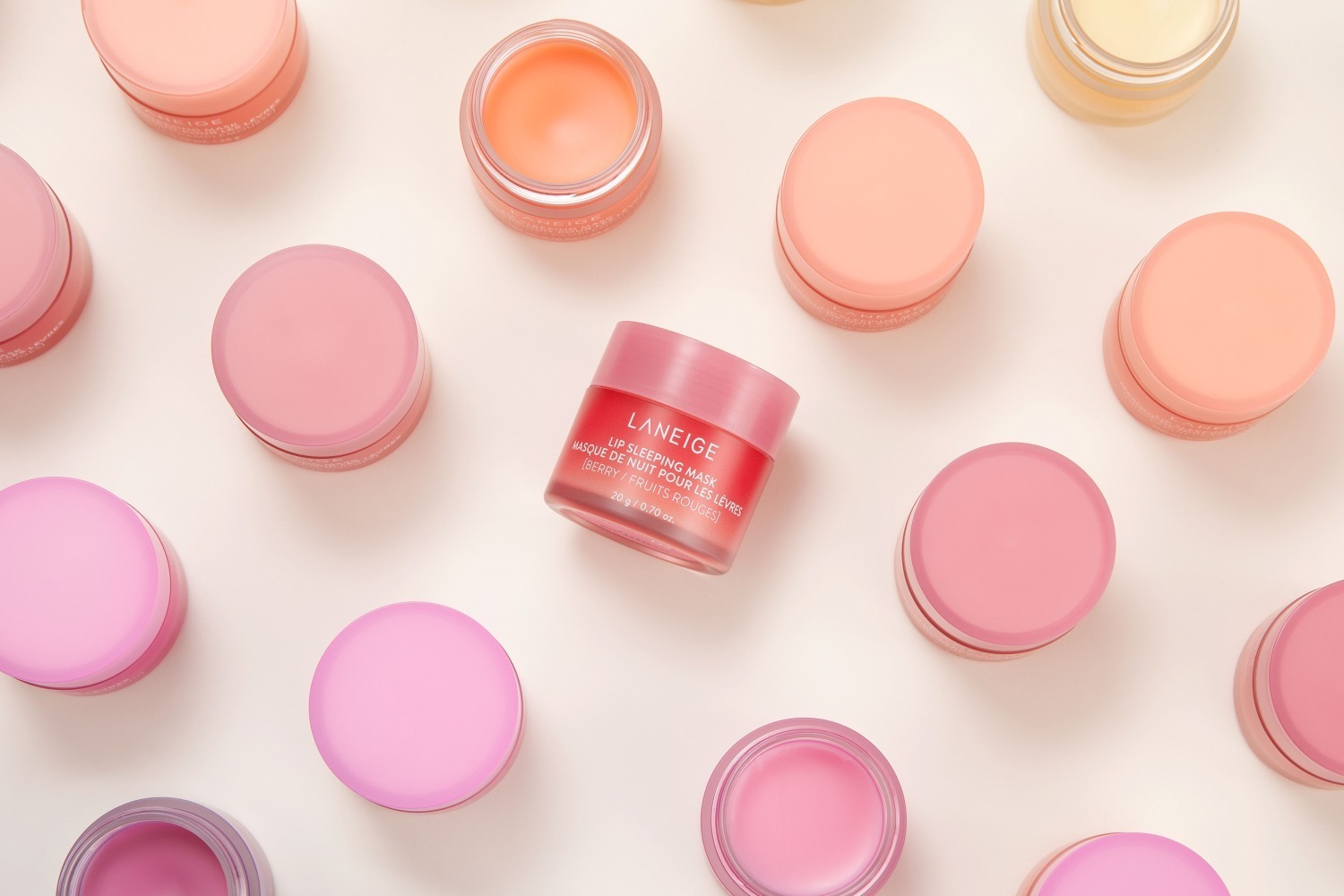 「ラネージュ」日本本格上陸、“キャンディ”の香りの塗って寝るだけリップスリーピングマスクなど