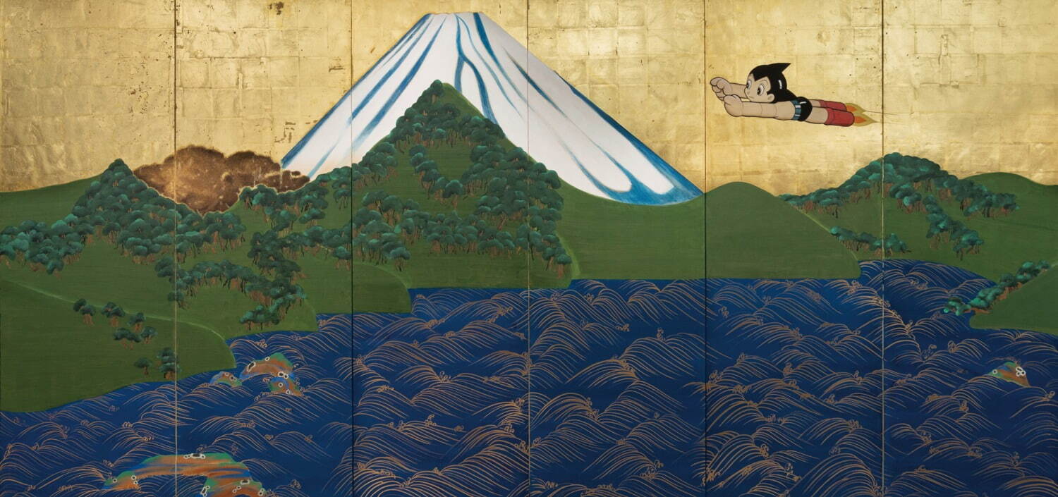 鉄腕アトム×富士山
