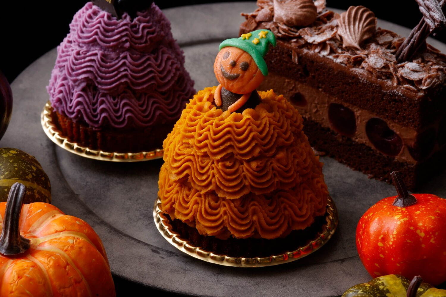 ホテルニューグランドのハロウィンケーキ ジャック オー ランタン のかぼちゃモンブランなど ファッションプレス