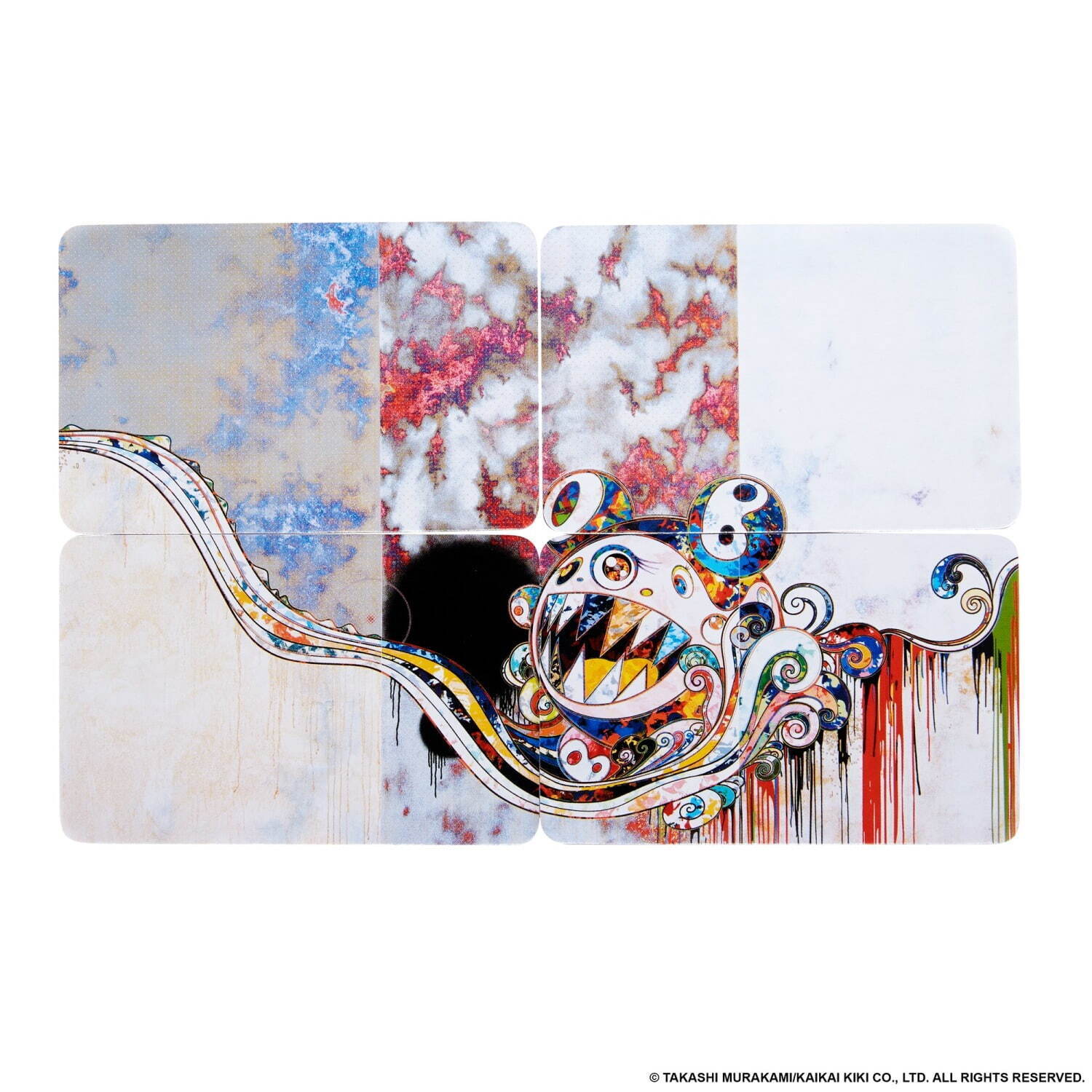 村上隆デザインの「UNO」“お花”など代表作をカードに、ポスターになるアートカード付属｜写真6