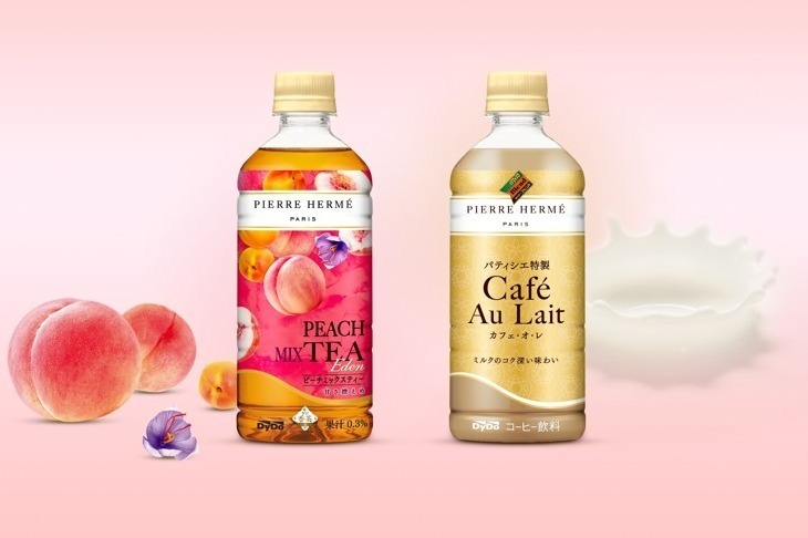 交換無料 AH ダイドー エルメ×贅沢香茶レモンティー ピエール 1ケース 500ml×