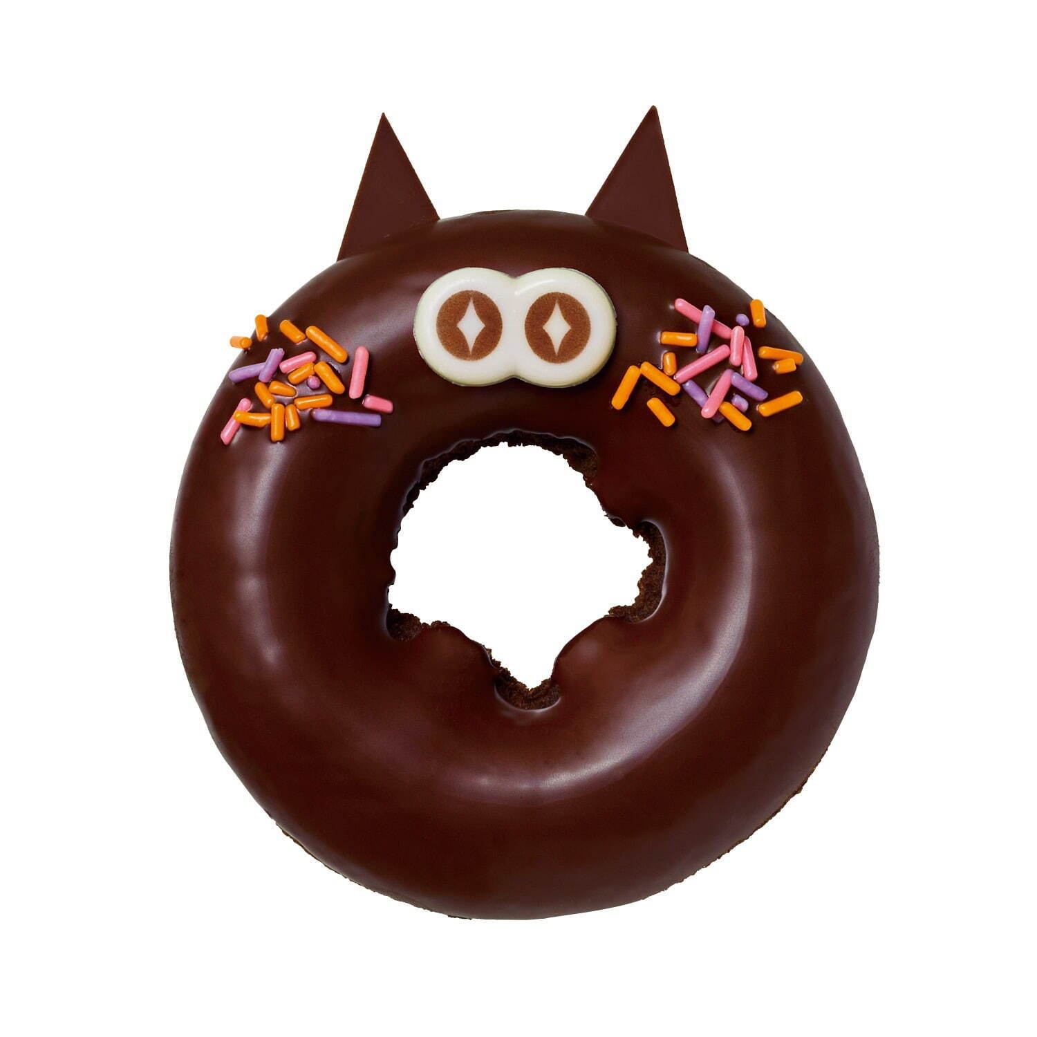 ミスタードーナツ(Mister Donut) まっくろチョコねこ まっしろフランケン｜写真3