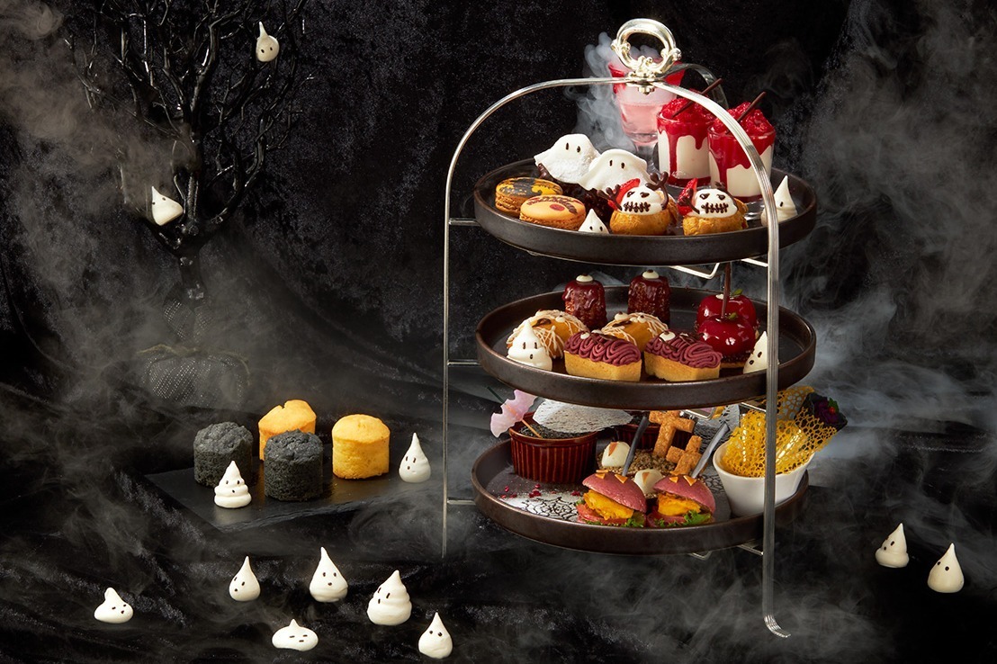ザ・プリンス パークタワー東京“いたずらおばけ”のハロウィンアフタヌーンティー、お墓のタルトなど