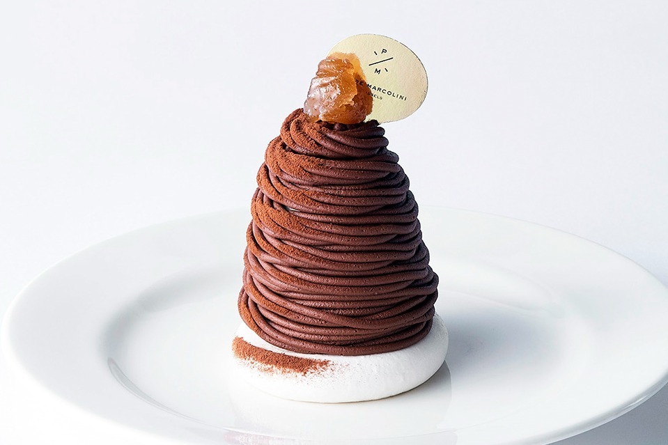 ピエール マルコリーニ 限定スイーツ、ラム酒香るマロンパフェやチョコ×マロンクリームのモンブラン