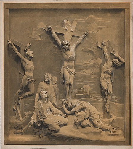 ジョージ・バクスター《磔刑(大)》1855年(1868年頃刷り) バクステロタイプ 東京工芸大学中野図書館