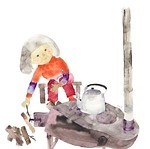 「くらし、えがく。ちひろのアトリエ」ちひろ美術館・東京で、ちひろの生き方をアトリエを軸に紹介する展覧会｜写真8