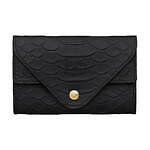 イル ビゾンテ新作“パイソン柄”型押しレザーのボストンバッグや財布、美しい立体感｜写真6