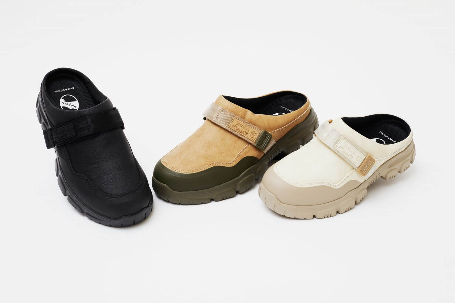 ウェビングテープ｜シャカ新作シューズ「トレックスライダーAT」“着脱簡単”スライドタイプのアウトドア靴