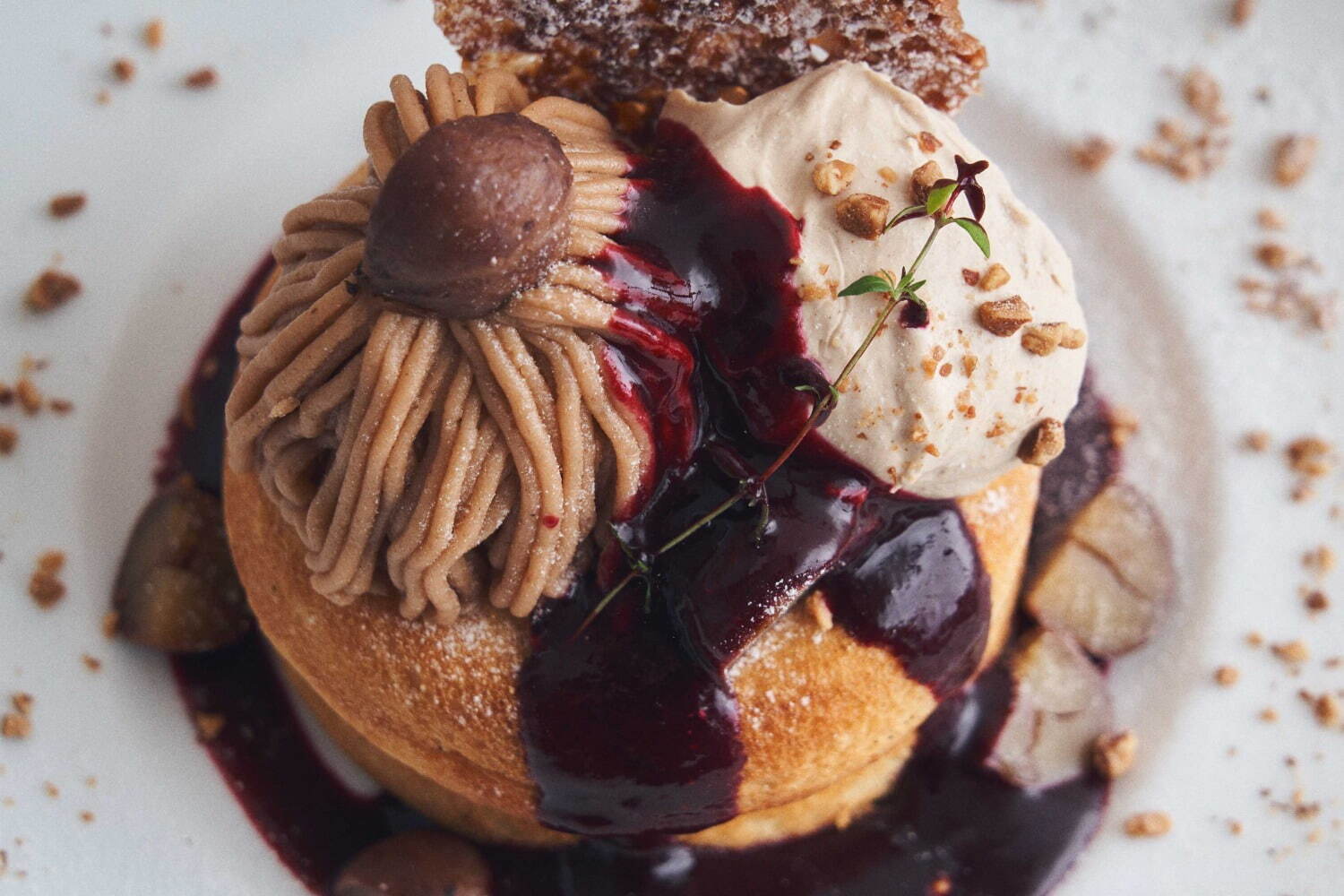 カフェ＆ブックス ビブリオテーク「モンブランフェア」こだわりの栗を使った多彩な限定モンブラン