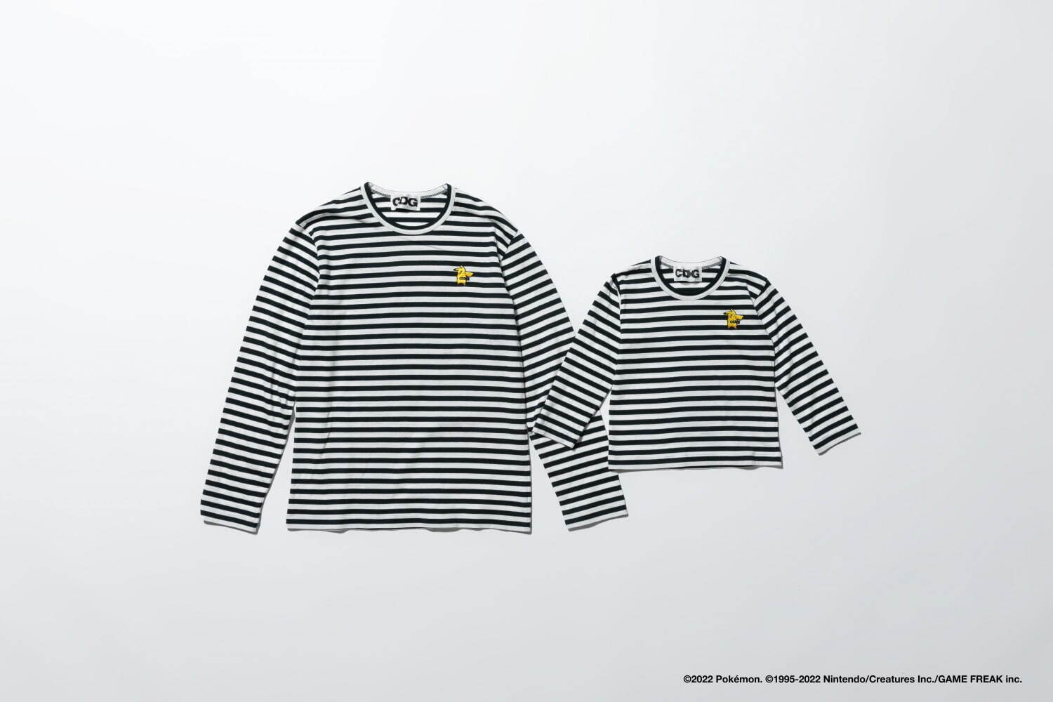 左から)ロングスリーブ Tシャツ 13,200円
キッズ ロングスリーブ Tシャツ 8,250円