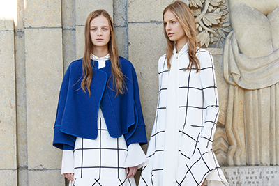 クロエ 2014年プレフォールコレクション - “シャープ＆ロマンティック”なレイヤード