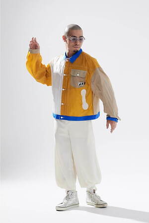 メグミウラ ワードローブ 2023年春夏コレクション - アクティブムードなマリンルック｜写真17