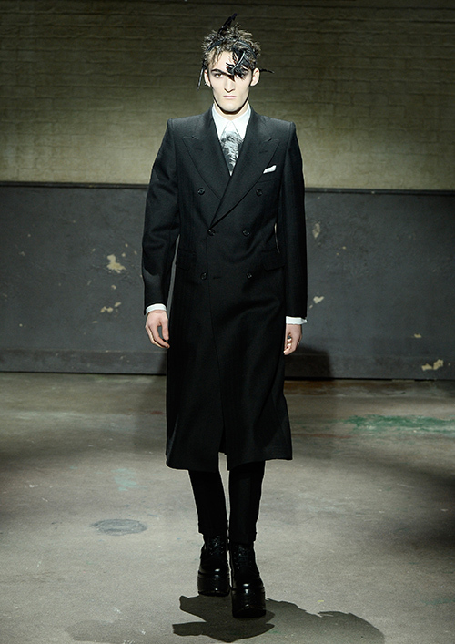 15aw alexander mcqueen コーティングデニム