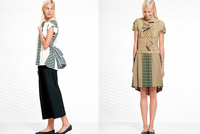 「me ISSEY MIYAKE」から2014年春夏コレクション登場 - テーマは“LINE”